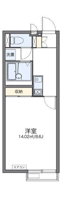 レオネクストビー　シェル 間取り図