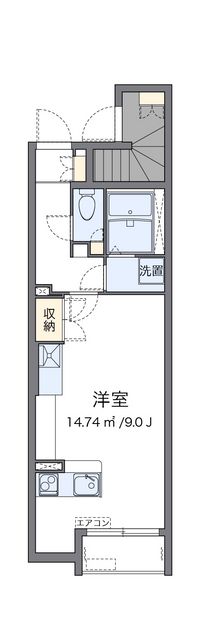 ミランダＤＯＭＡＮＩ　Ⅰ 間取り図