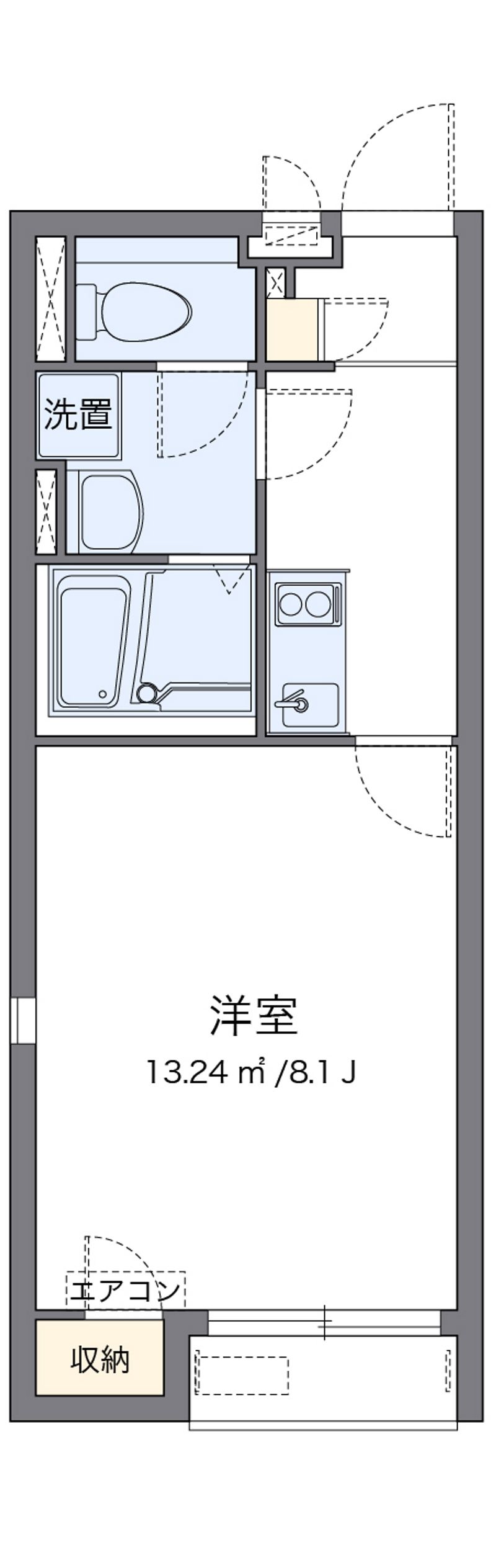 レオネクスト弦巻 間取り