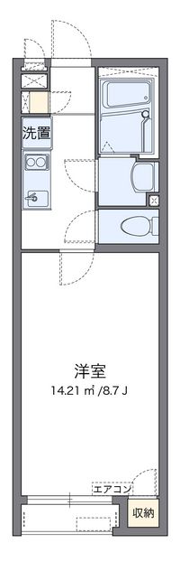 クレイノファミーユ 間取り図