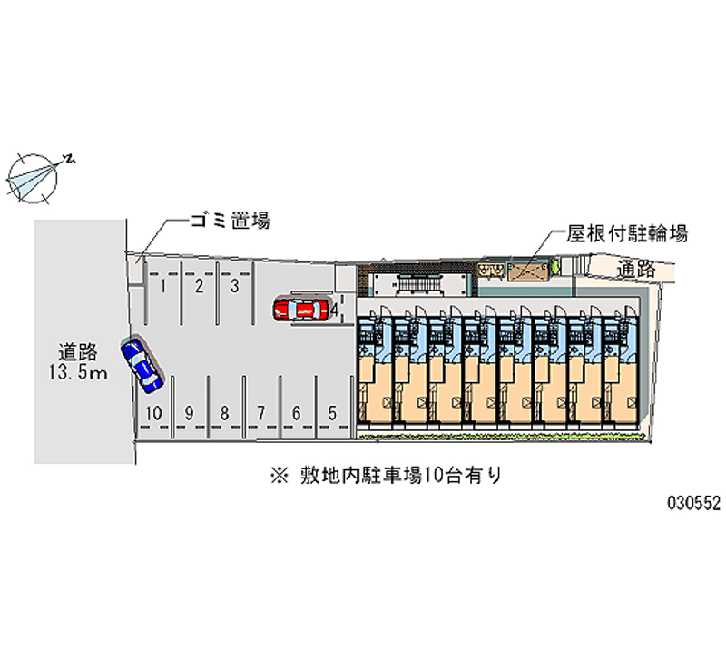 30552 Monthly parking lot