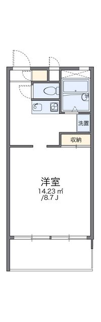 レオパレスＰｅａｌ　Ｓｑｕａｒｅ 間取り図