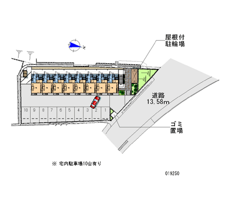 19250 bãi đậu xe hàng tháng