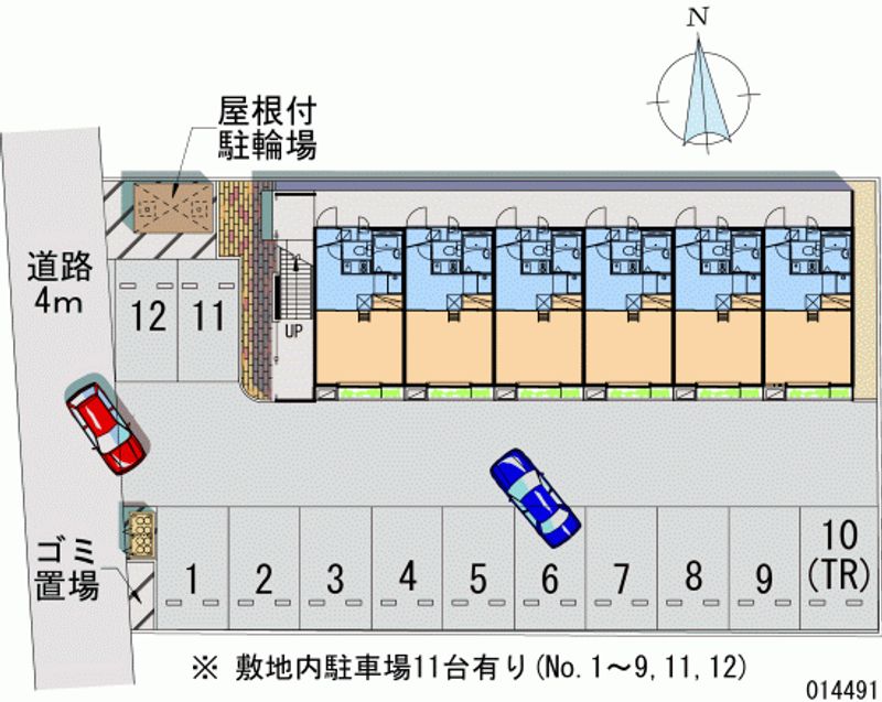 レオパレス村井 月極駐車場