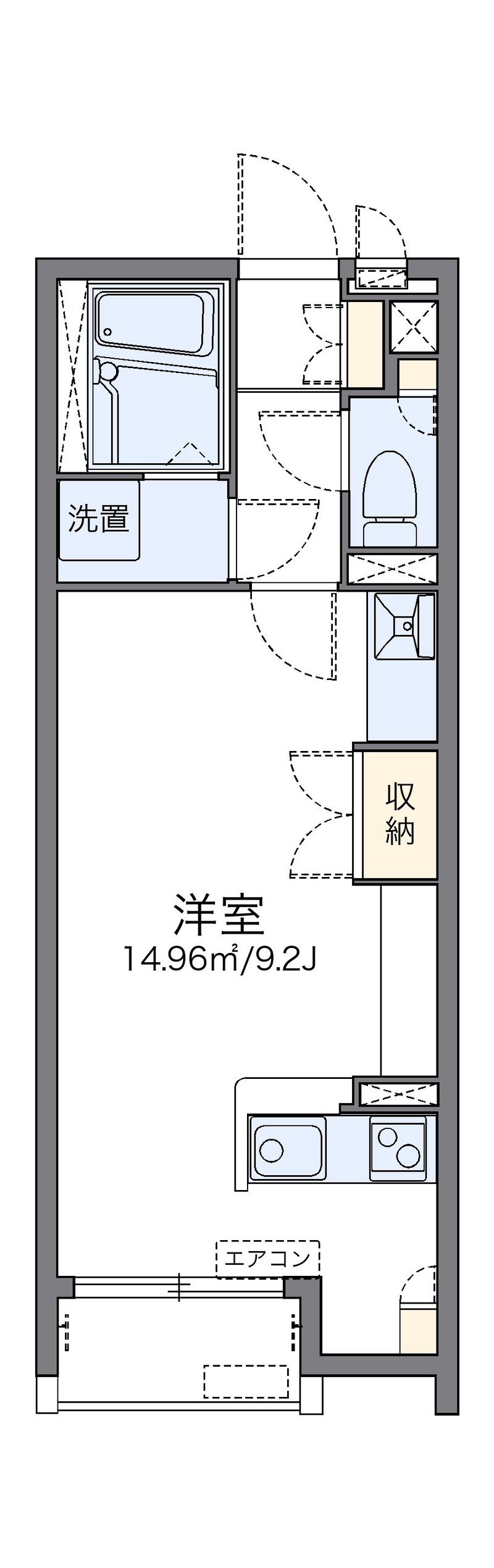 レオネクストＳⅡ 間取図