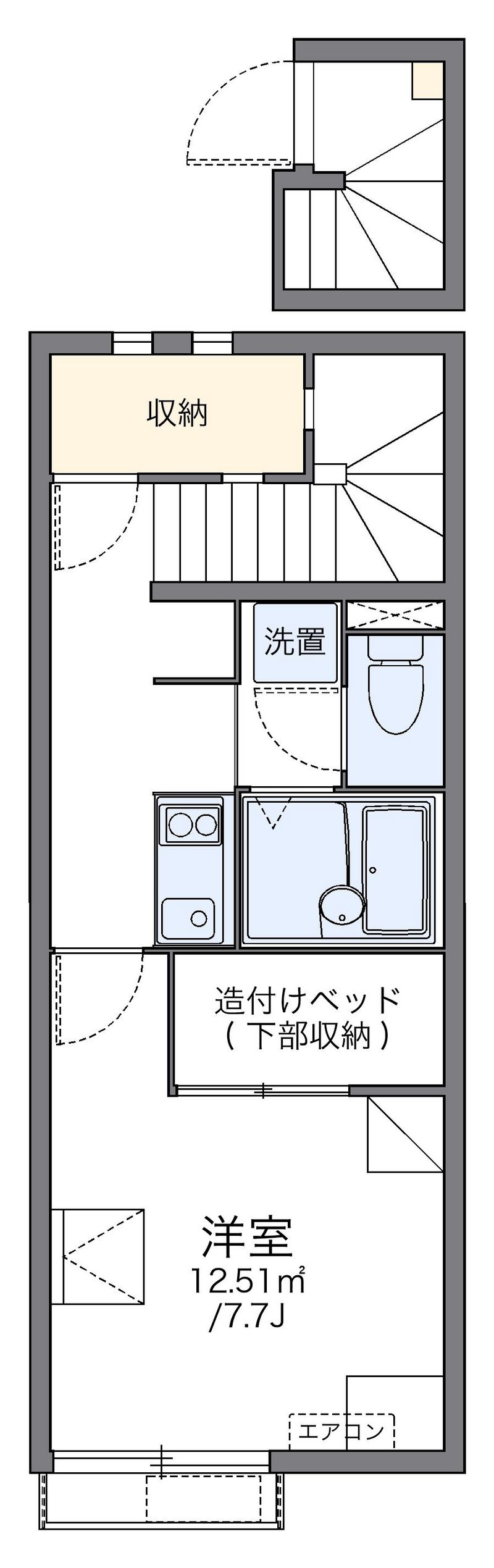 レオネクスト錦町 間取り