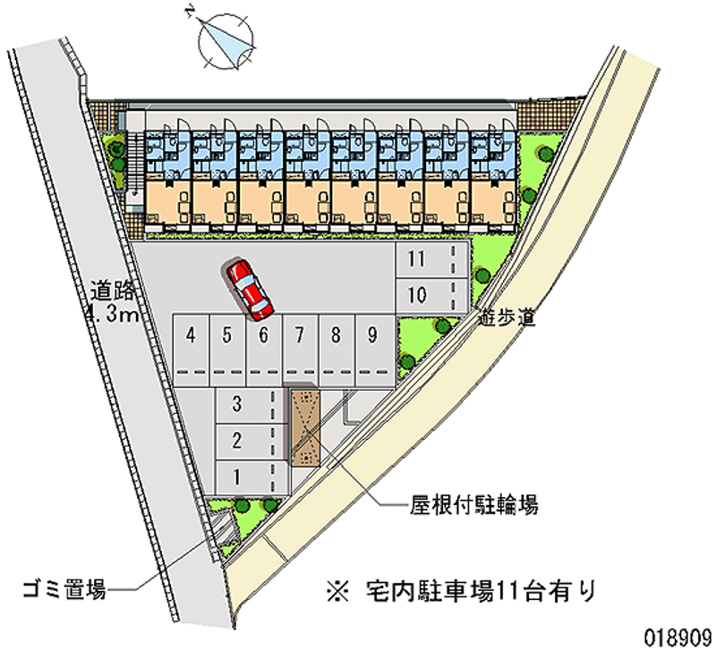 18909月租停车场