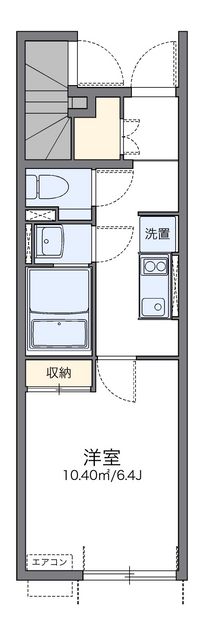 レオネクスト青梅橋 間取り図