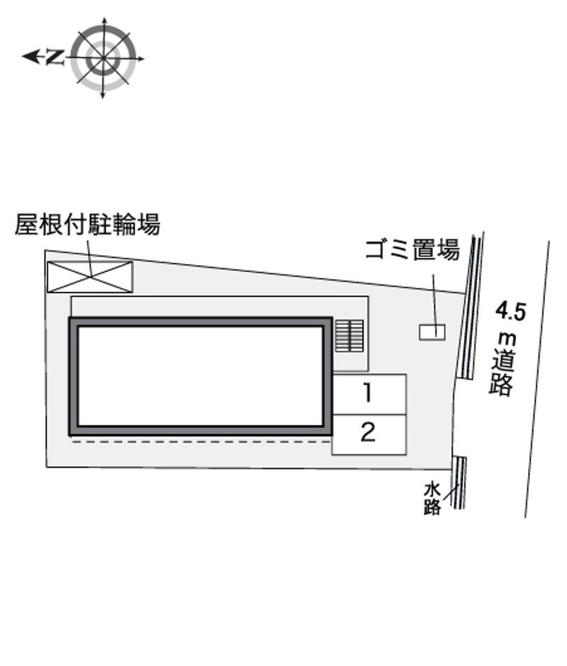 レオパレスフルール 配置図