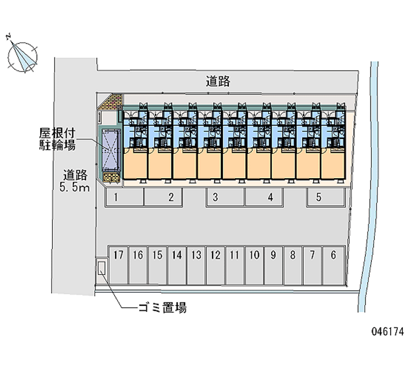 レオネクスト百番館 月極駐車場