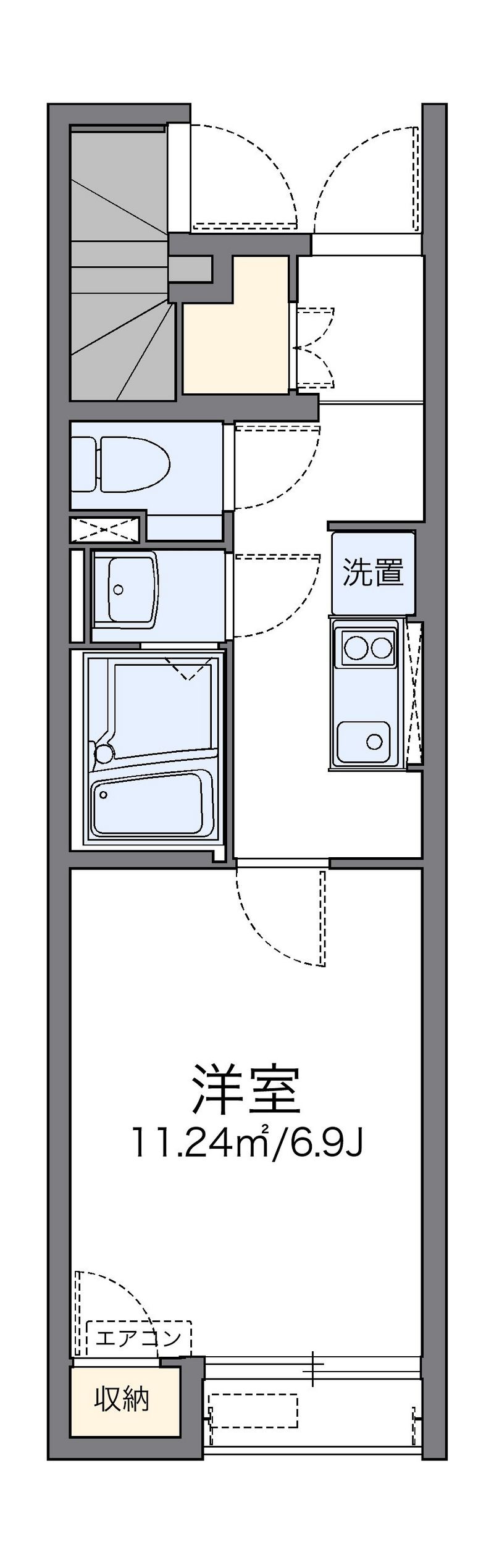 レオネクスト二番 間取図