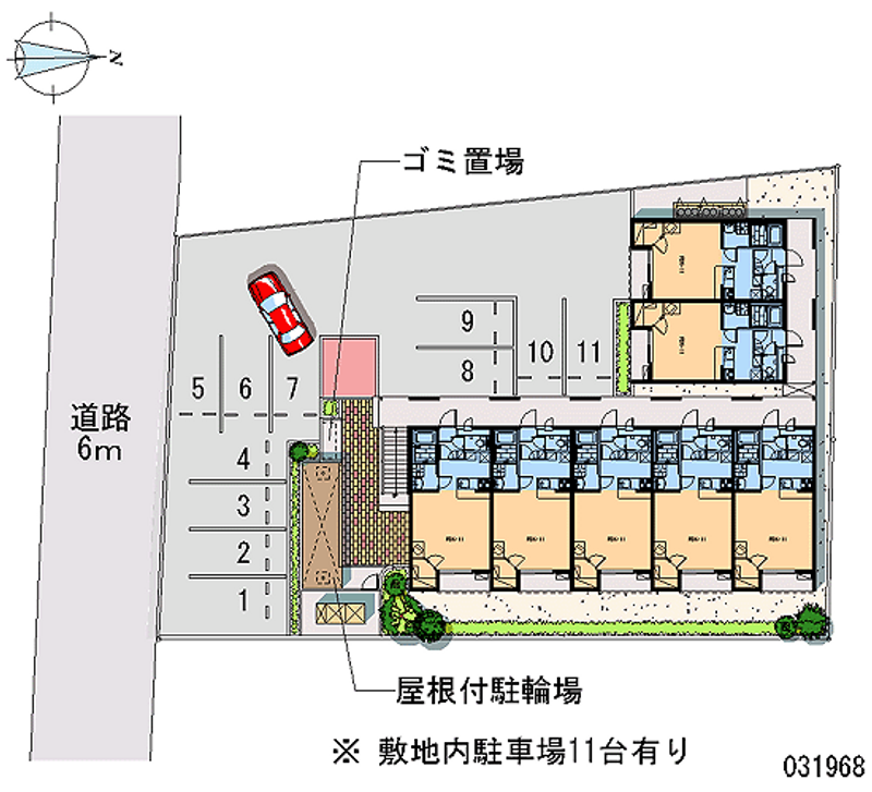 31968 Monthly parking lot