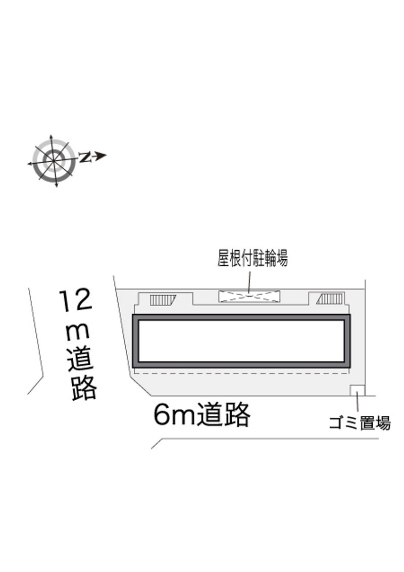 レオパレスサンパティーク 配置図