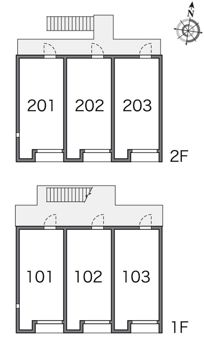 レオネクスト琉海Ⅱ 間取り配置図