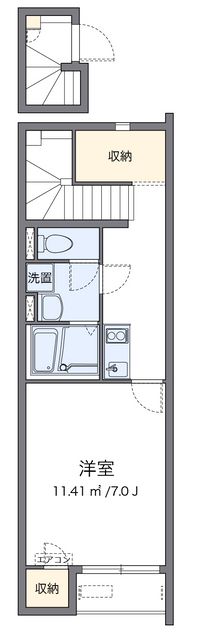 クレイノ本町南 間取図