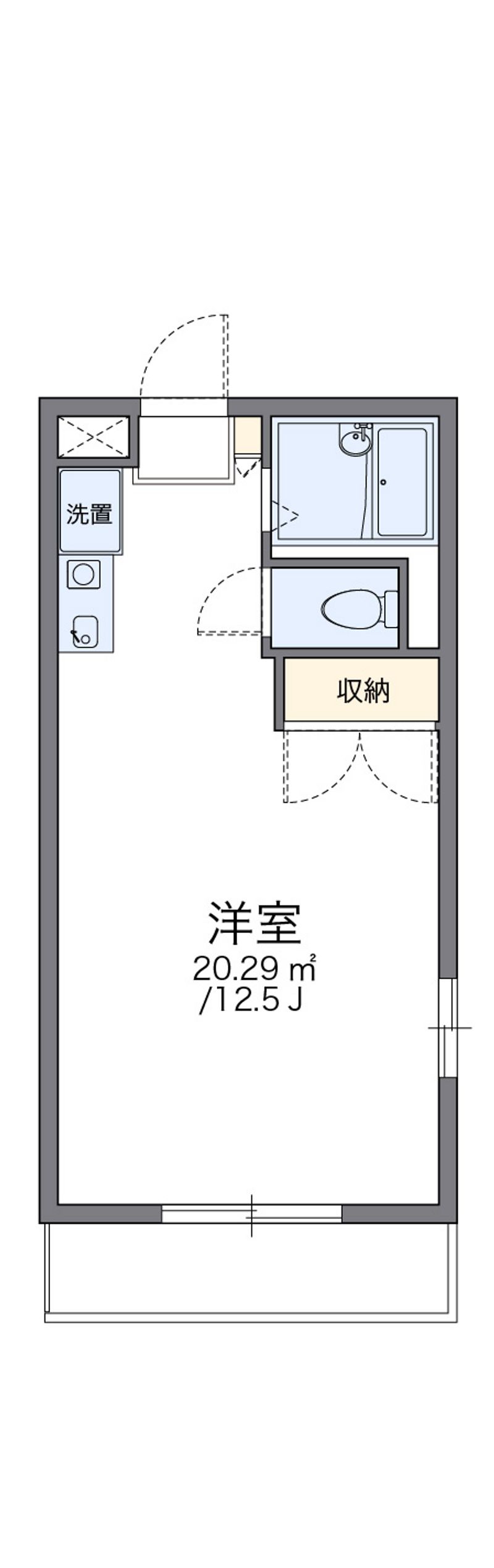 leopalace Nishinokawa Floor plan