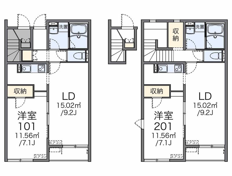 レオネクストはな 間取図