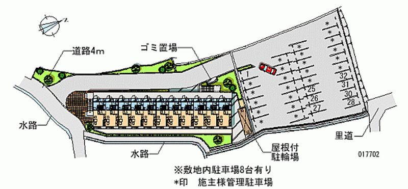 17702月租停車場