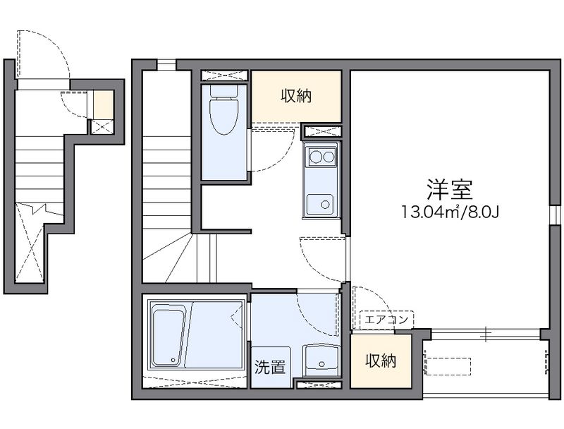 レオネクストグラーノ 間取図