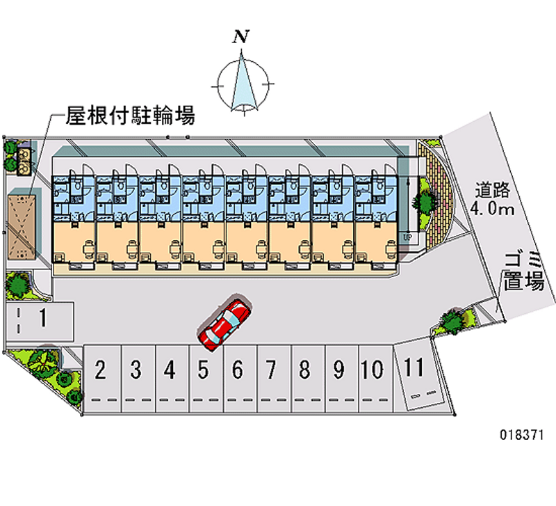 18371月租停車場