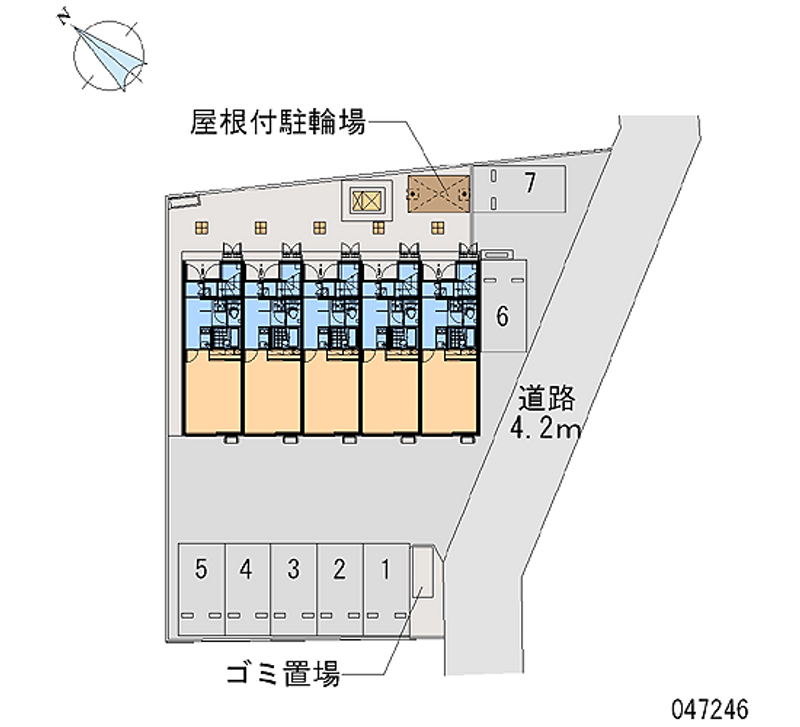 47246 Monthly parking lot