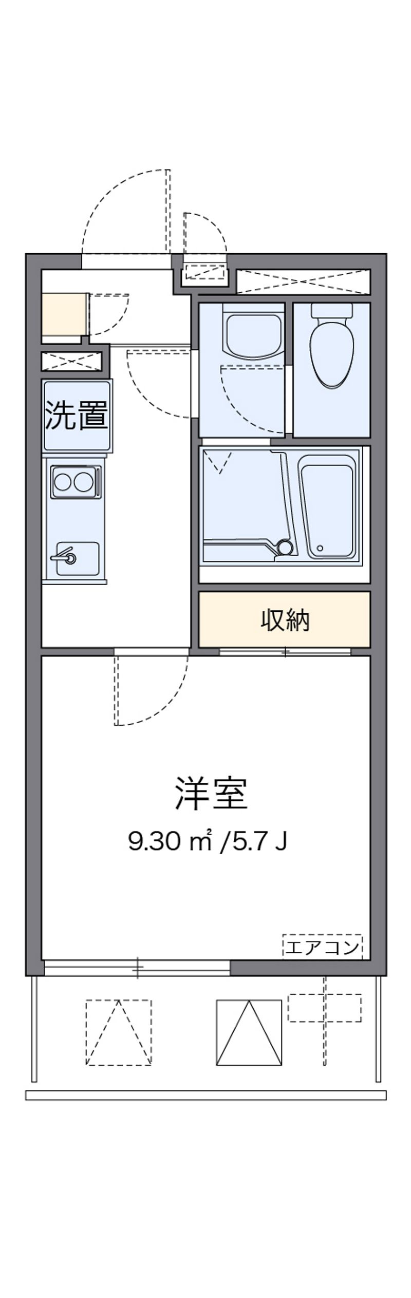 レオネクストプランドール石神井 間取図