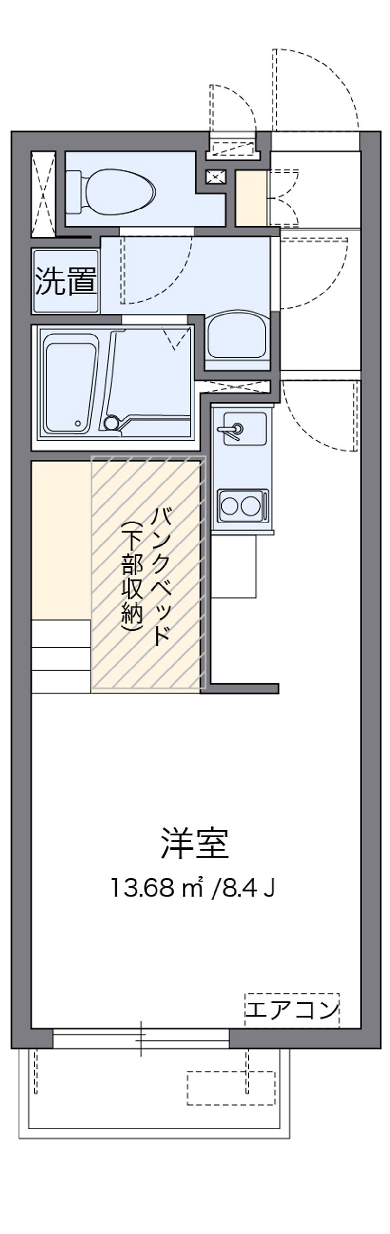 レオネクストキュヴェージュ 間取図