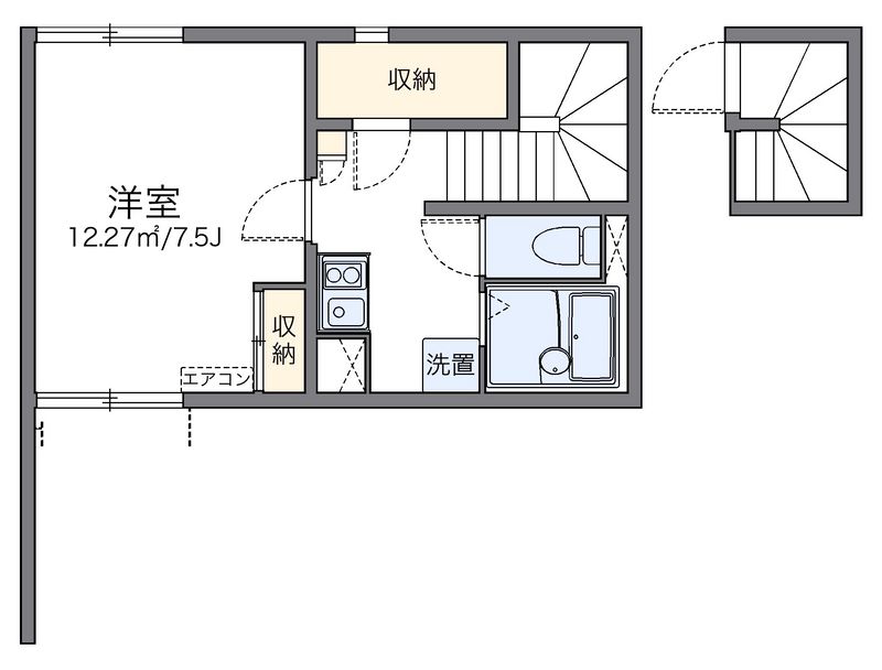 レオネクストココグランデ十条 間取り