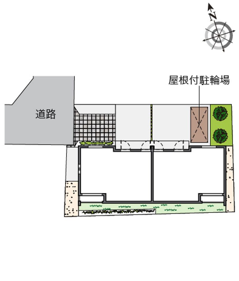 クレイノ高円寺の杜 配置図