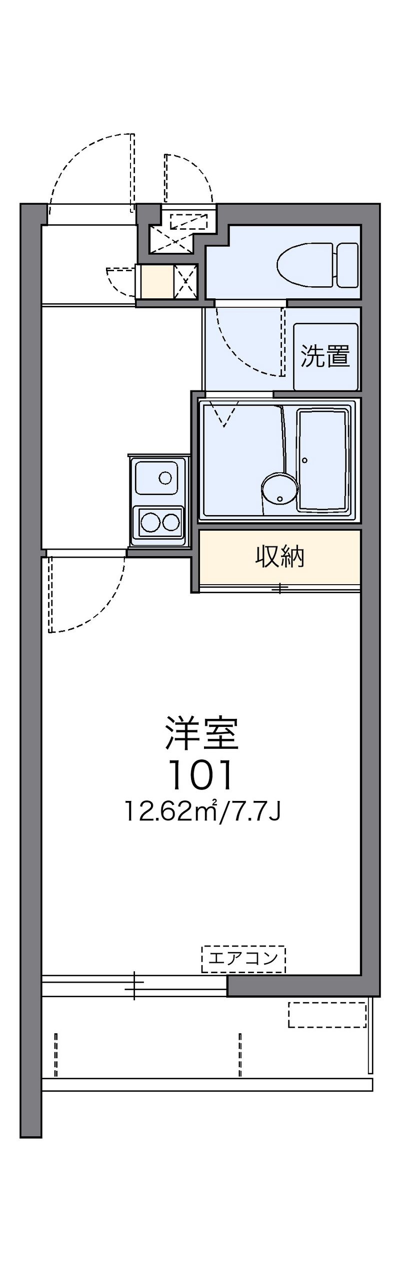 レオネクストサンヤ 間取図