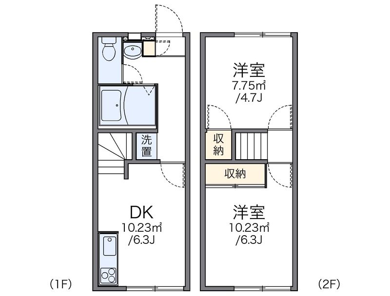 レオパレスＥｉｒｅ 間取図