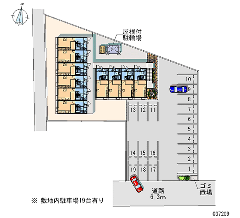 37209月租停车场