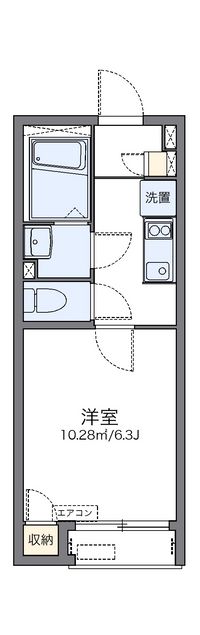 レオネクストｈａｒｕ新高円寺 間取り図