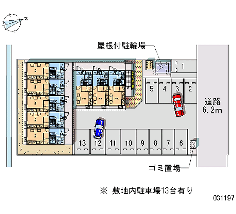 レオパレス泉本 月極駐車場