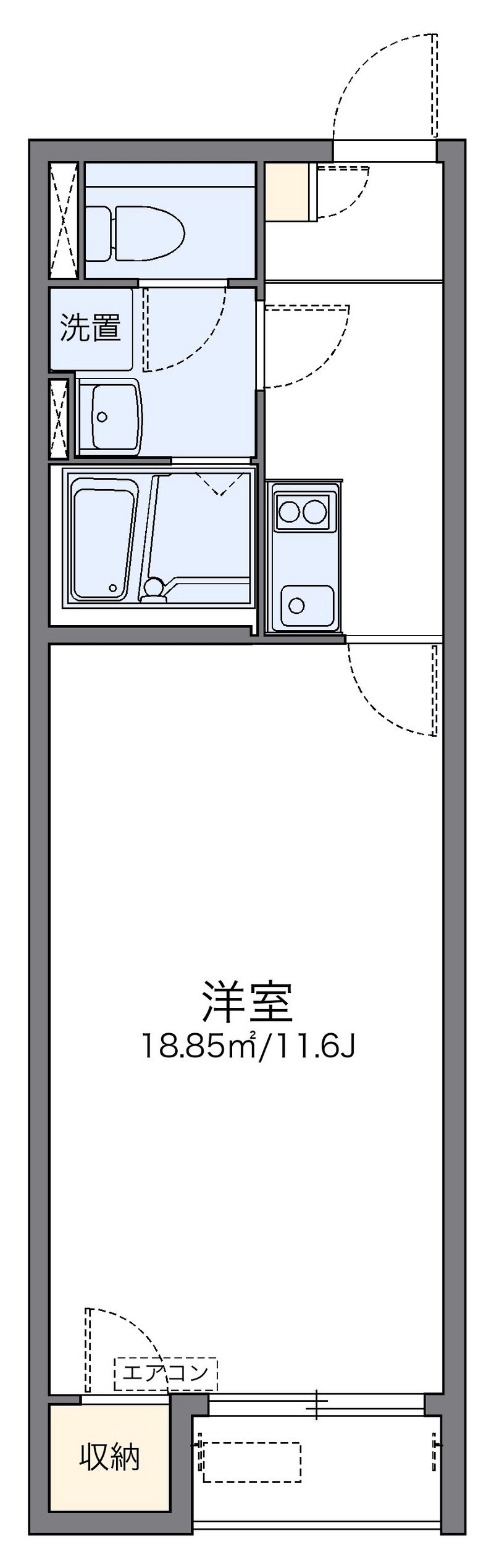 レオネクストコスモス 間取図