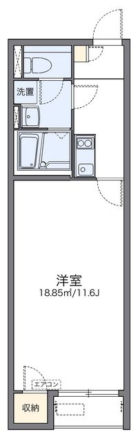 レオネクストコスモス 間取り図