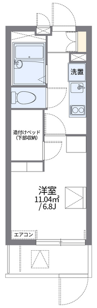 レオパレスＮＥＷ　ＢＲＯＡＤ 間取り図