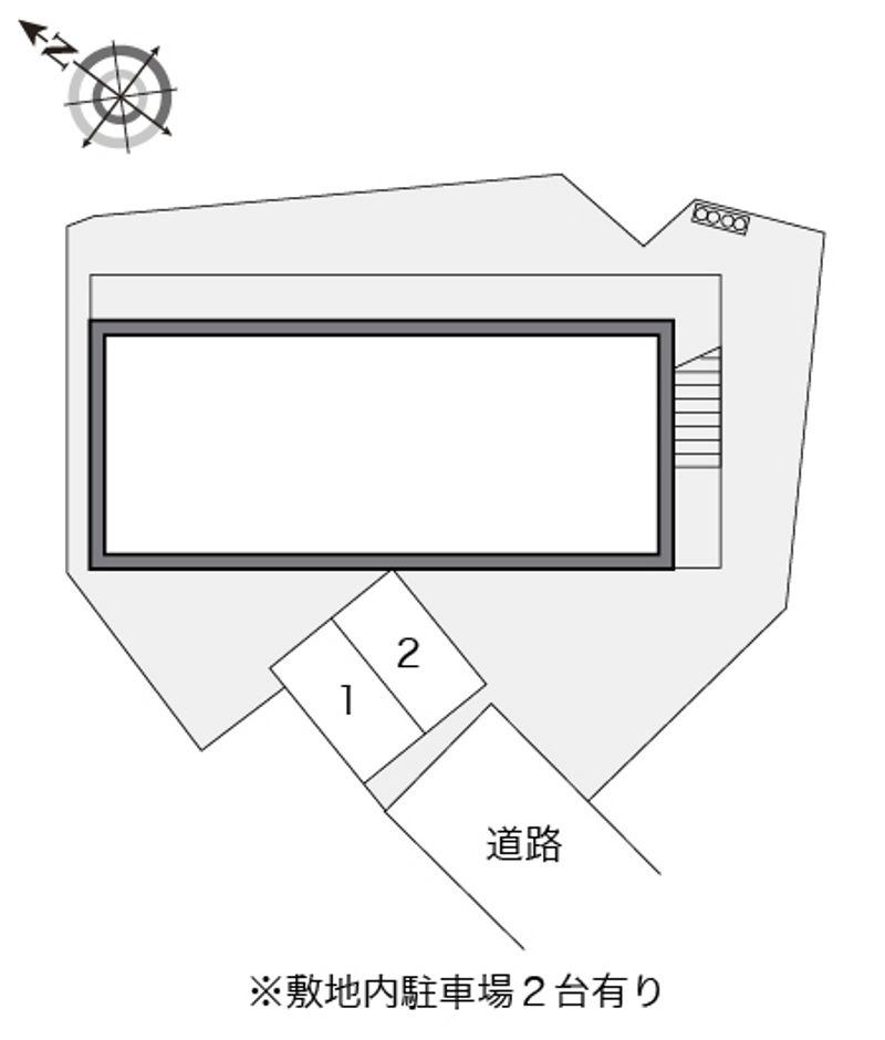 レオパレス柴 配置図