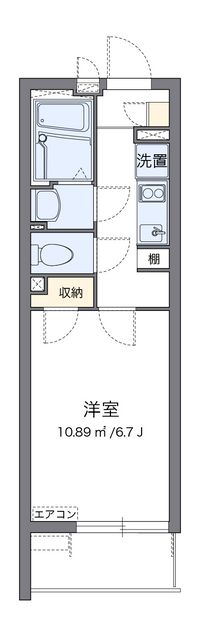 クレイノ四季 間取図