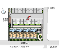 17022 Monthly parking lot