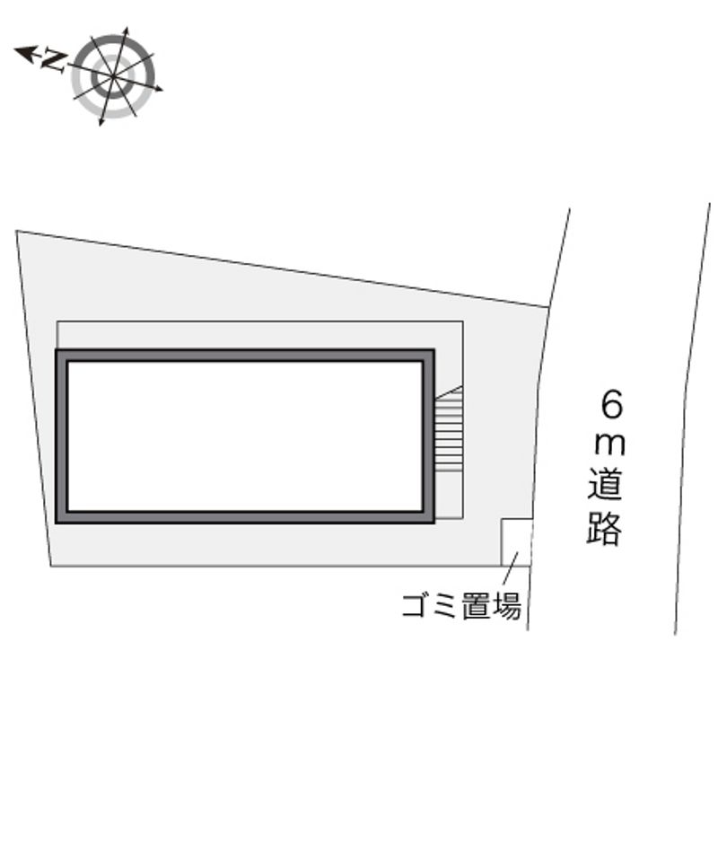 レオパレスザ・オリオン 配置図