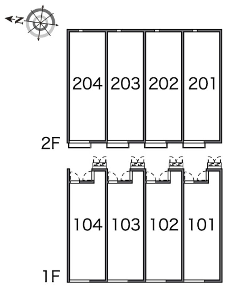 LEONEXT Tokorozawa Floor plan layout diagram