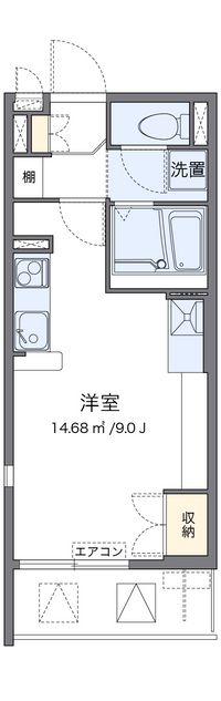 レオネクスト日野万願寺 間取り図