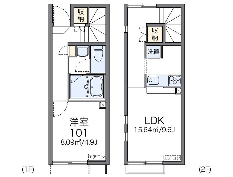 レオネクスト優香里 間取図