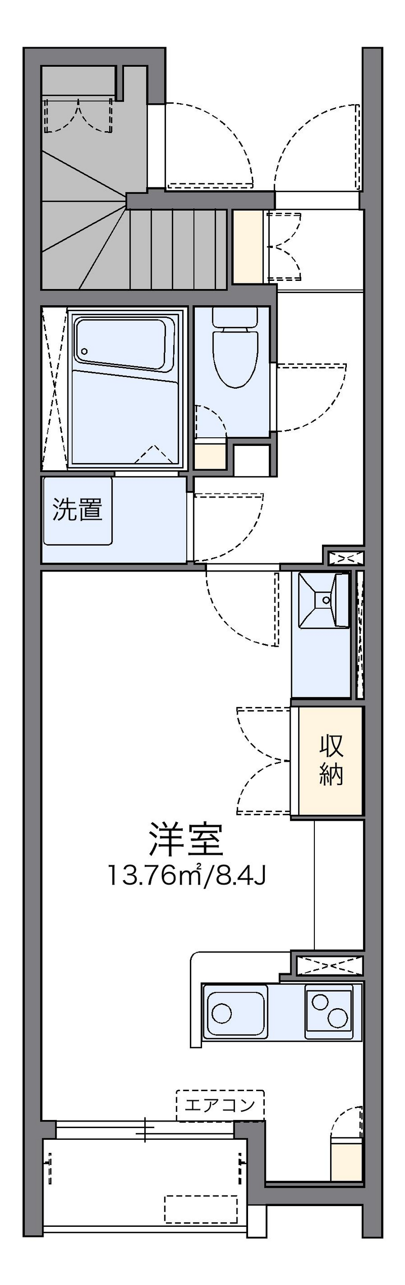レオネクストモンスィルクレール 間取り