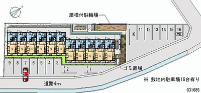 31685 Monthly parking lot