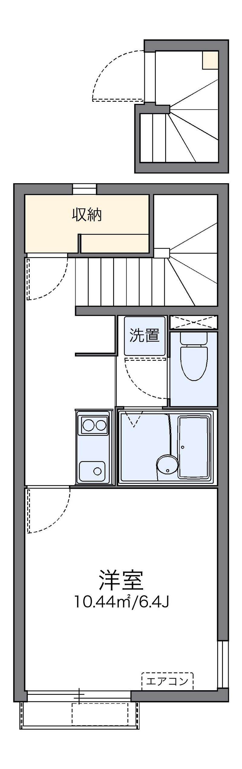 レオネクスト六番館 間取図