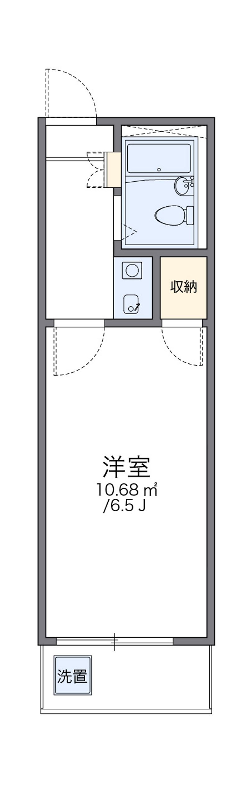 レオパレス柏ハイツ 間取図