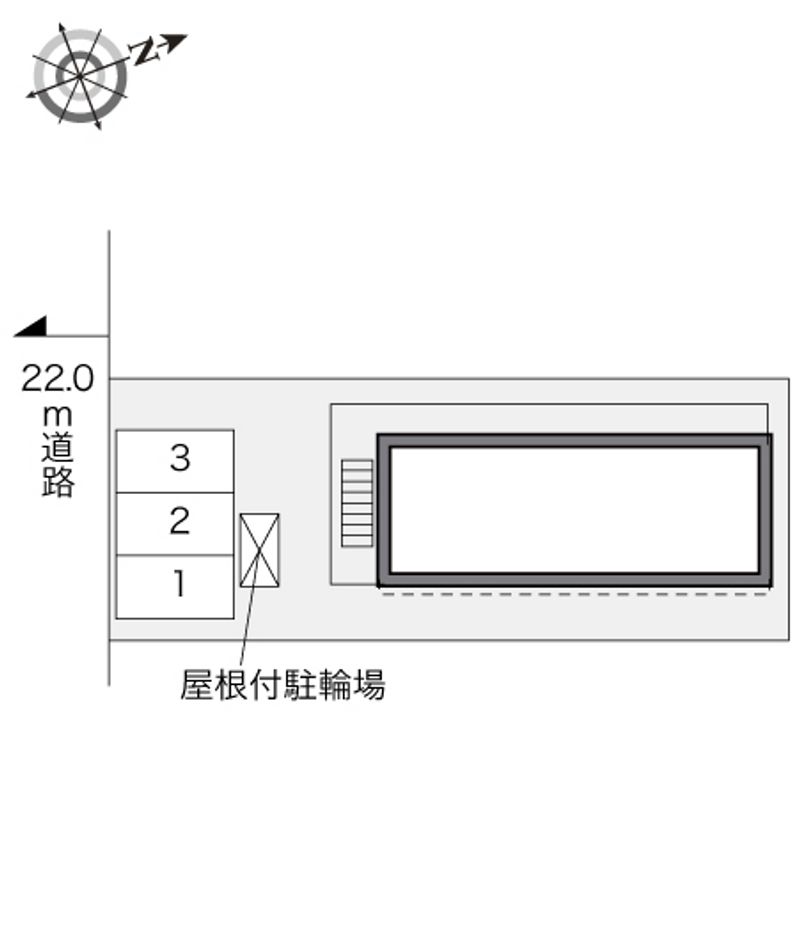 レオパレスサニーランド 配置図