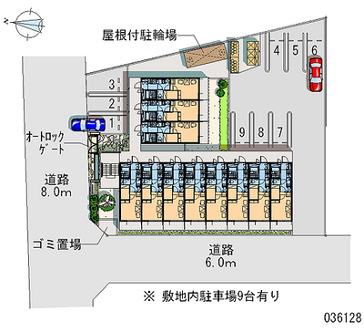 36128 Monthly parking lot